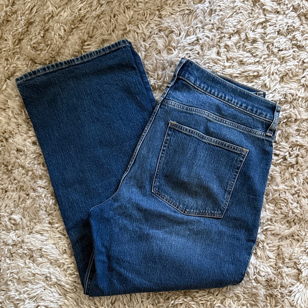 J.Crew Women’s Slim Wide-Leg 31P Jeans